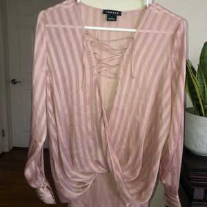 Trouve dress blouse size small